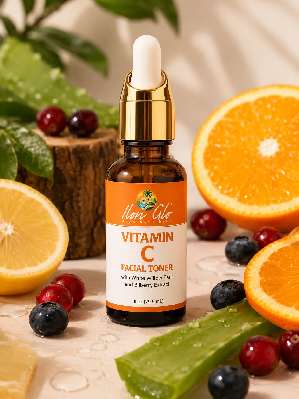 Vitamin C toner with White Willow Bark and Bilberry Extract product image (1)