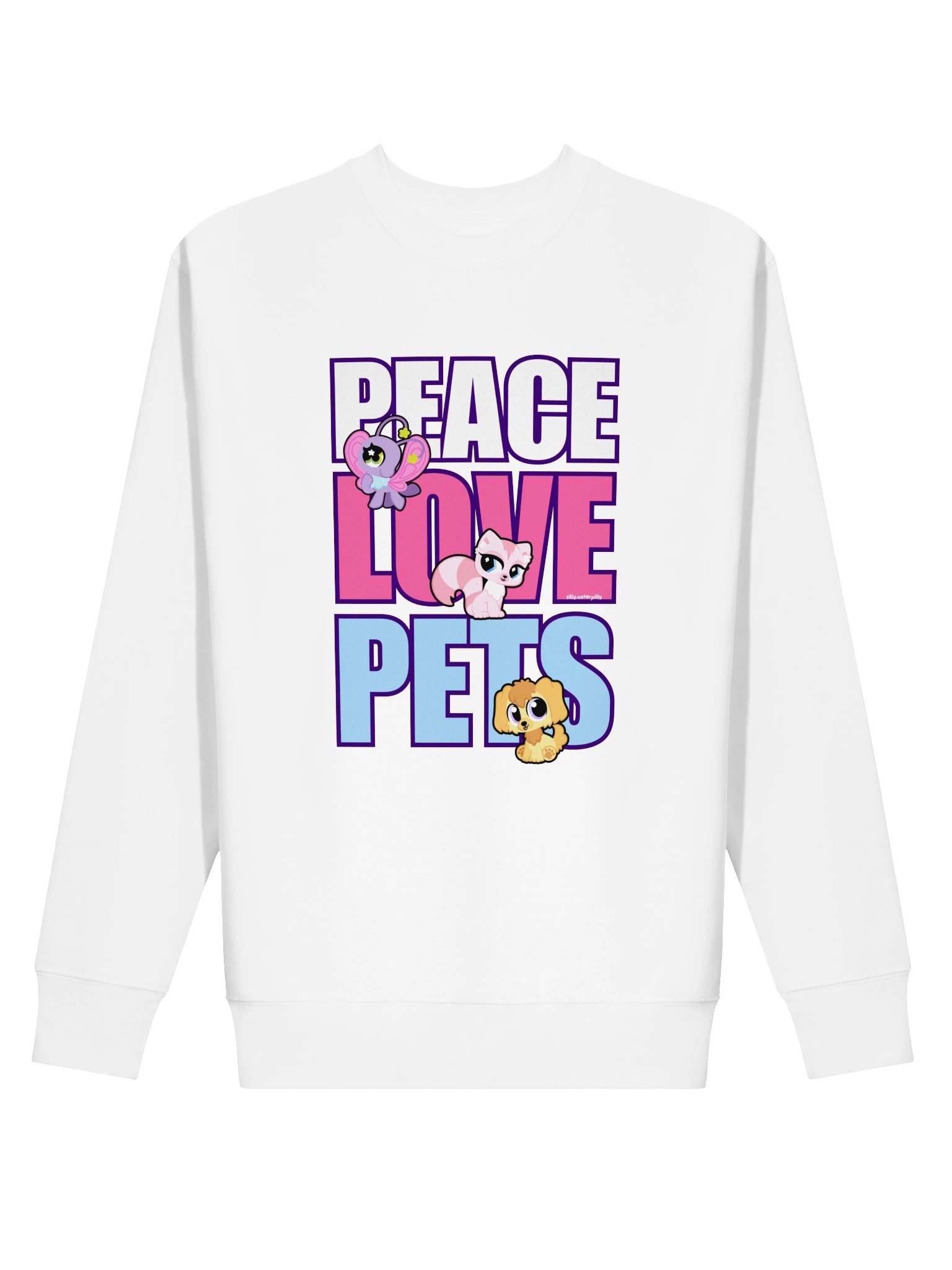 Peace Love Pets Sweatshirt product image (2)