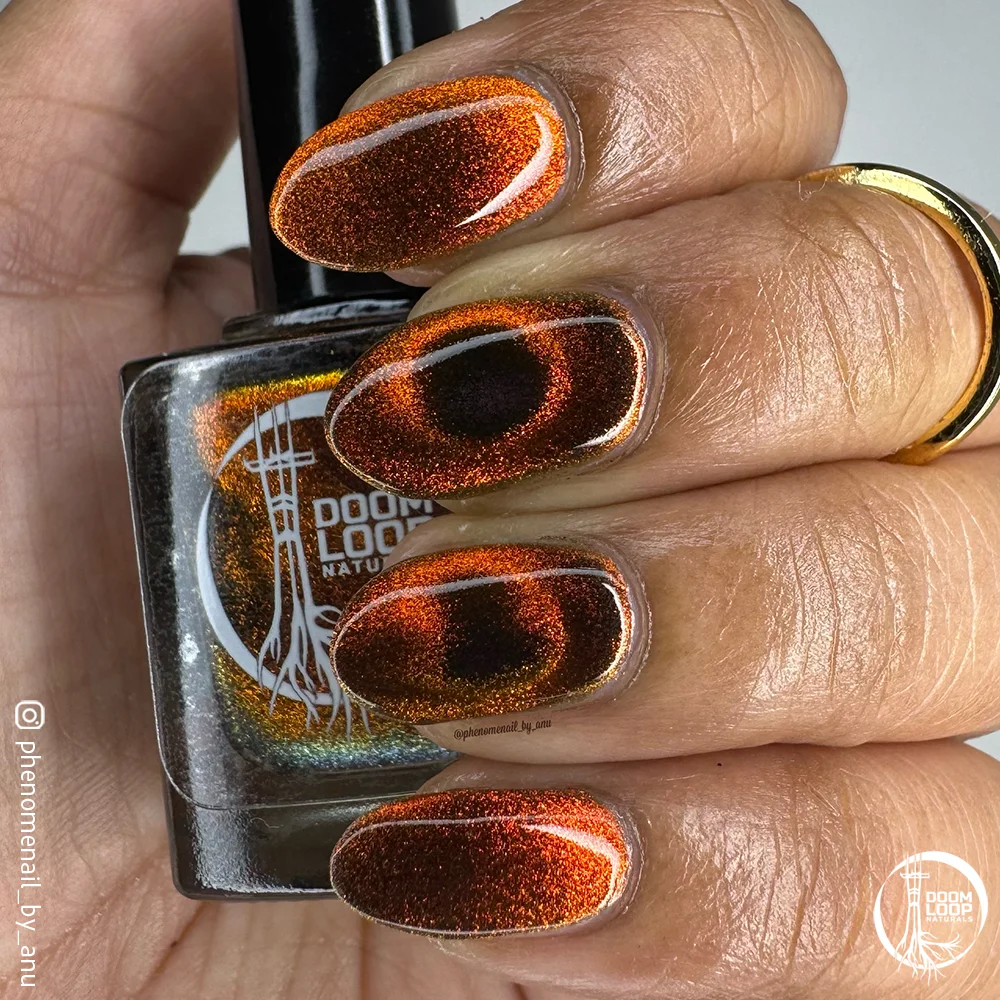 CHTHONOCLASM - Firey Multichome High Contrast Magnetic Nail Polish product image (9)