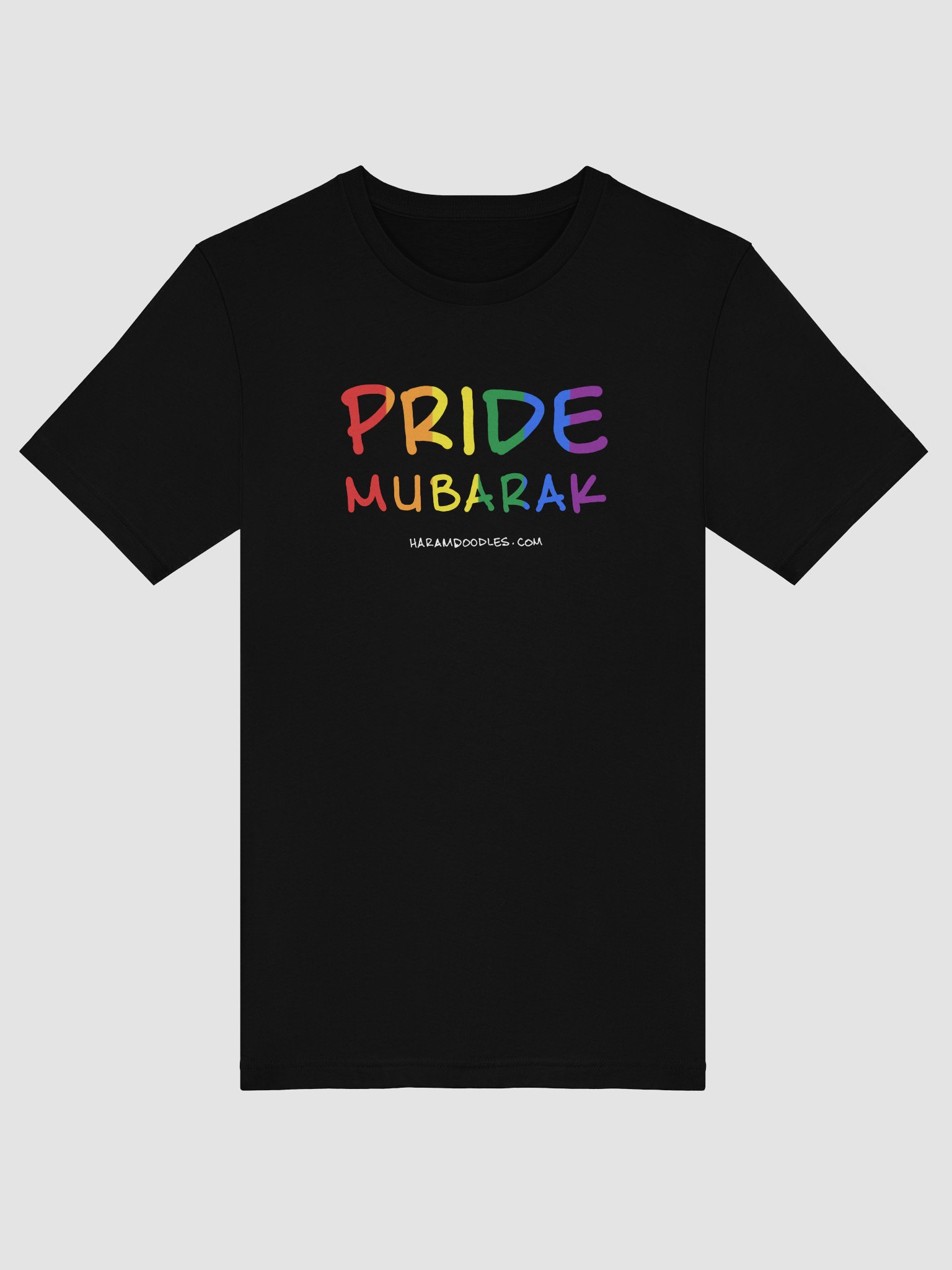 Pride Mubarak Rainbow Flag Supersoft T-Shirt product image (5)