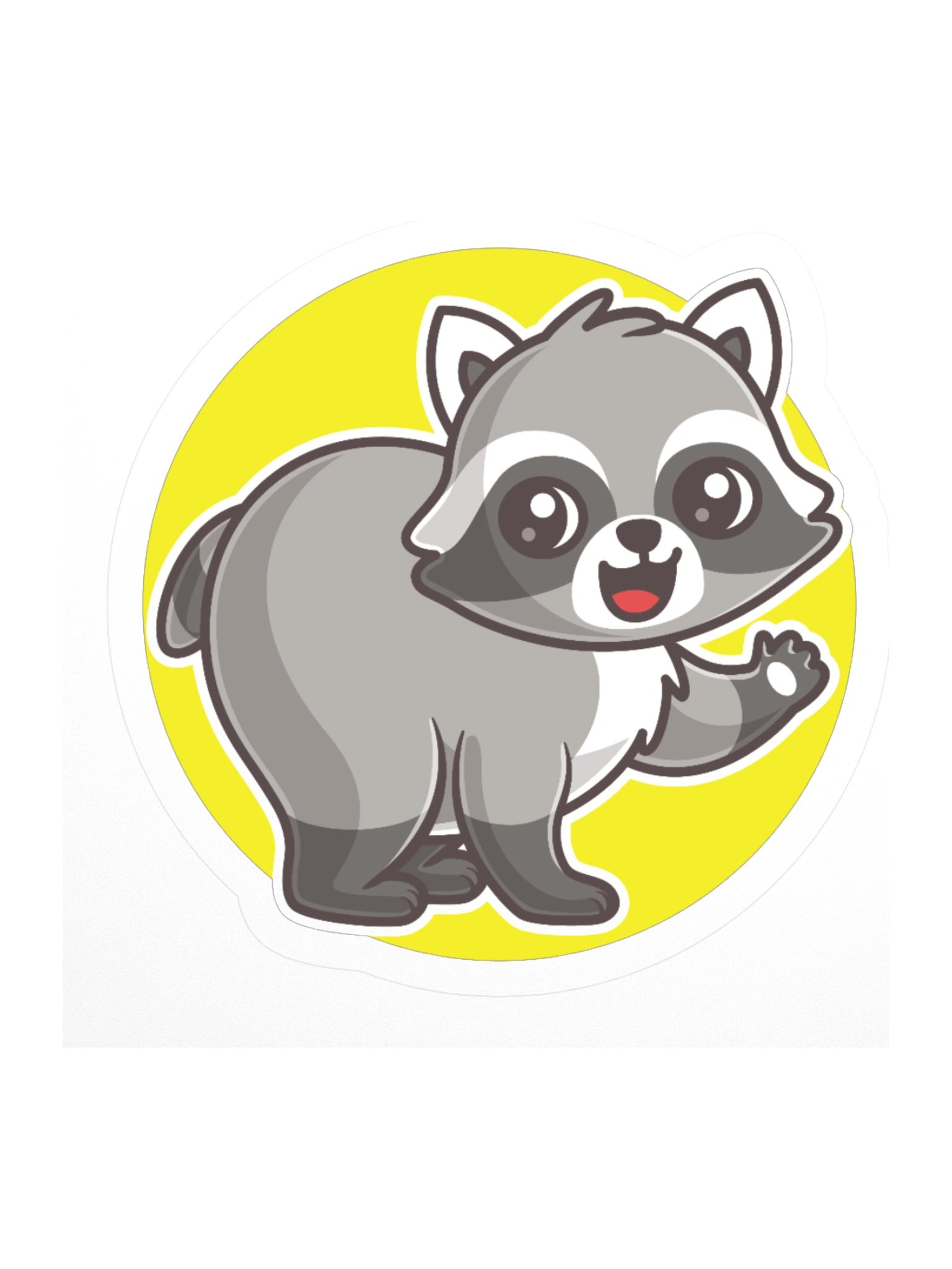 Seattle's Cutest Raccoon Sticker product image (1)