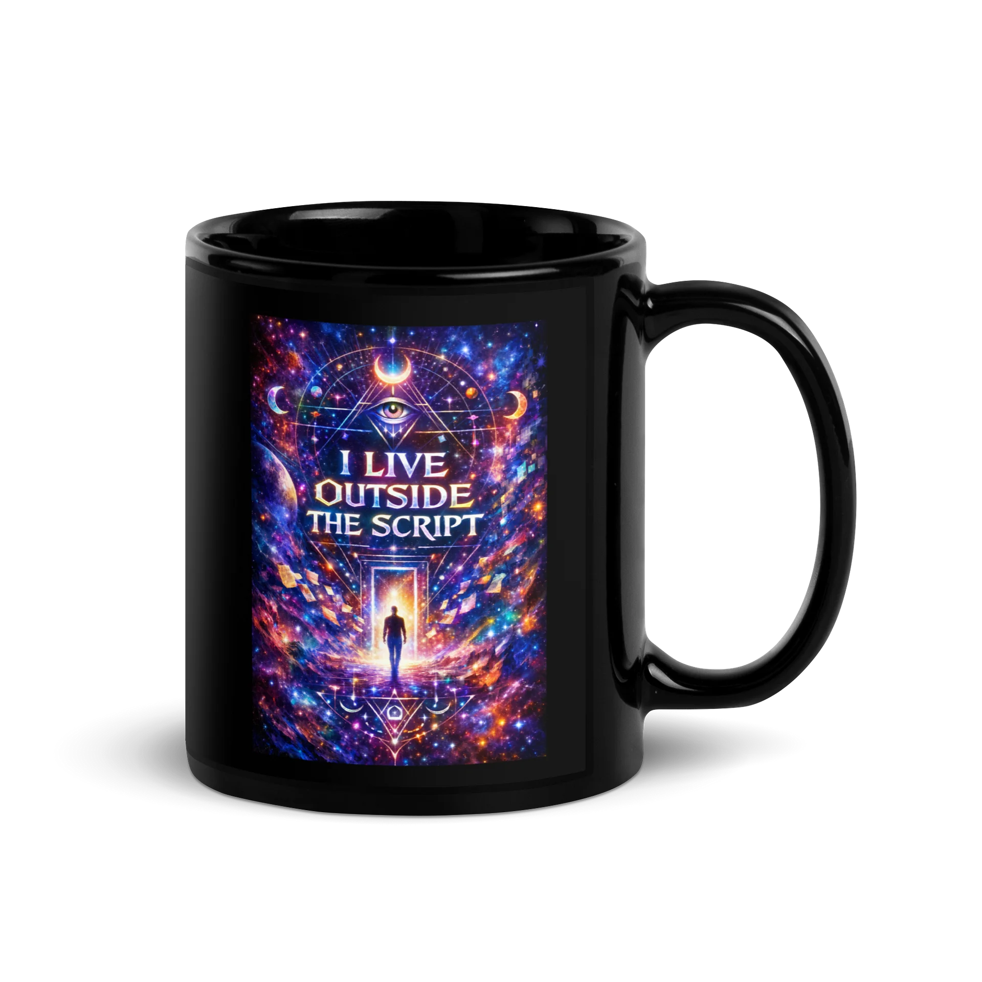 Beyond The Script -Black Mug product image (3)