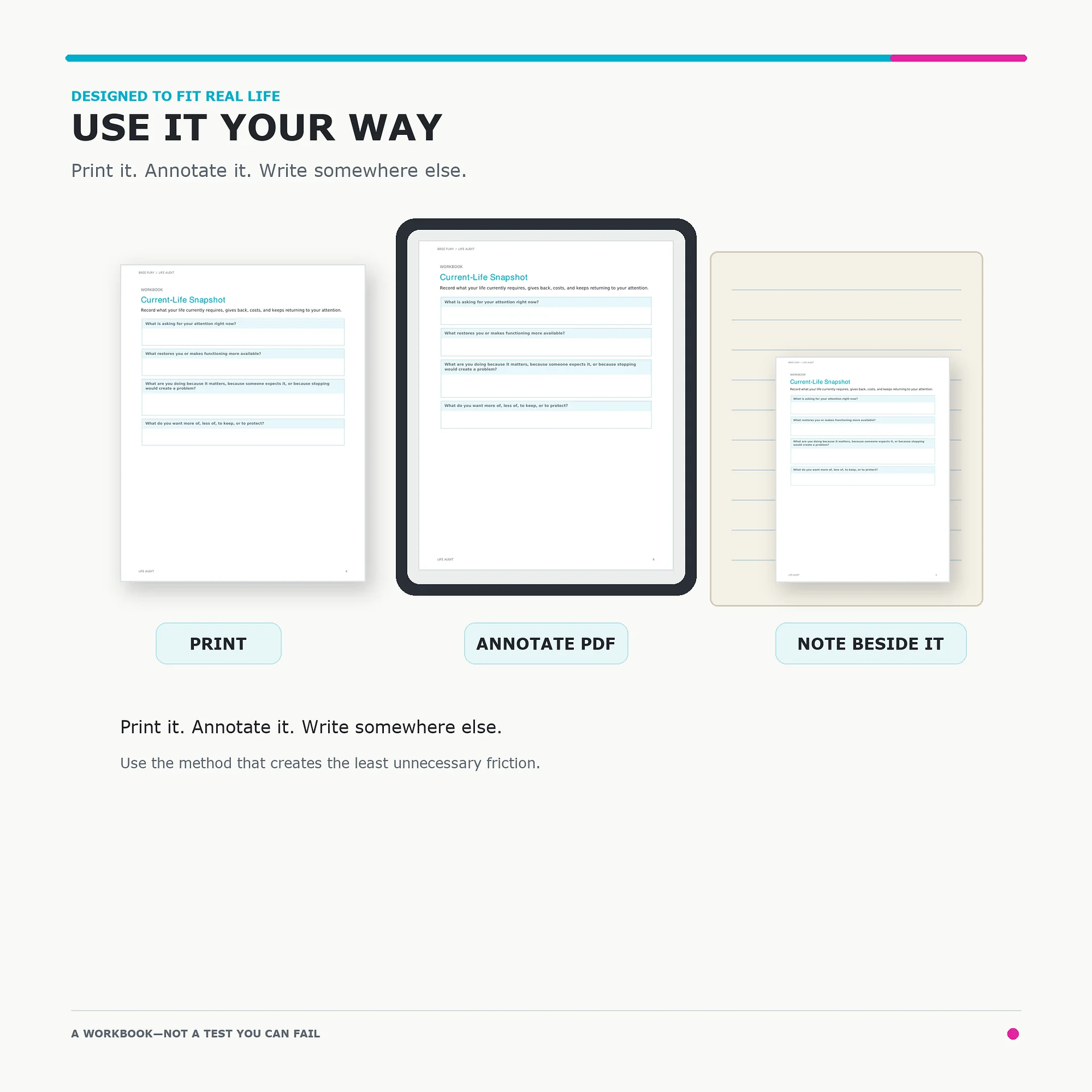 Life Audit — A Guided Workbook for What Comes Next product image (5)