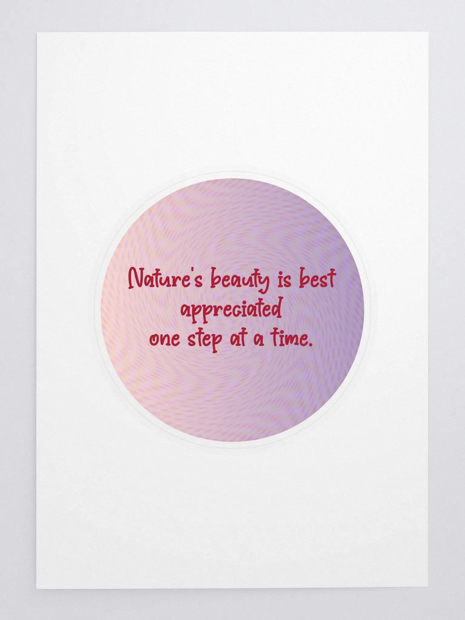 Nature's Serenity Circle product image (3)