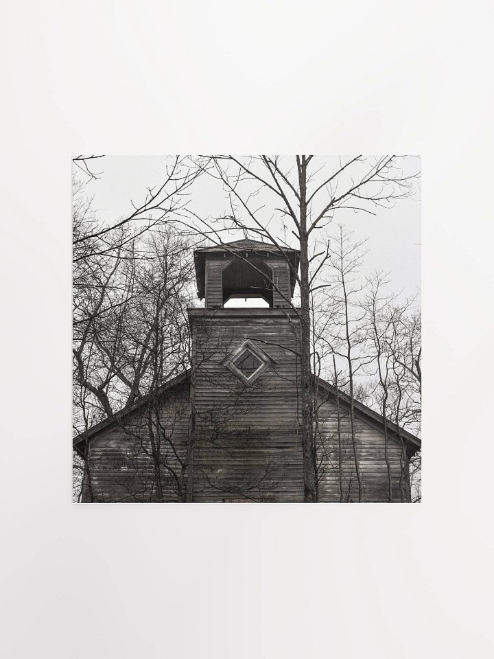 Church in the woods v2 Photo Print product image (1)