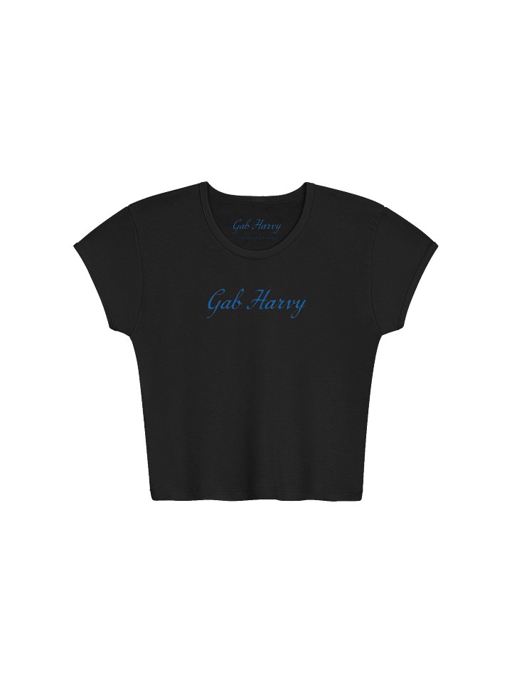 Gab Harvy GANGSTA DROP Baby Tee product image (3)