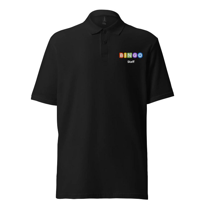 Original Embroidered Bingo Letters Staff Polo product image (1)