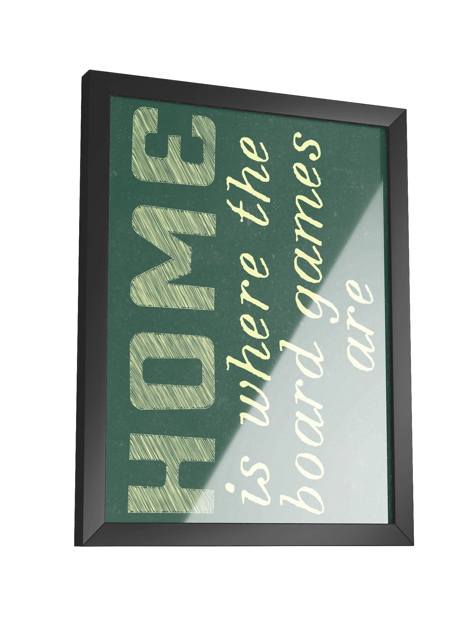 Home Sweet Home Board Game Room Poster - FRAMED product image (10)