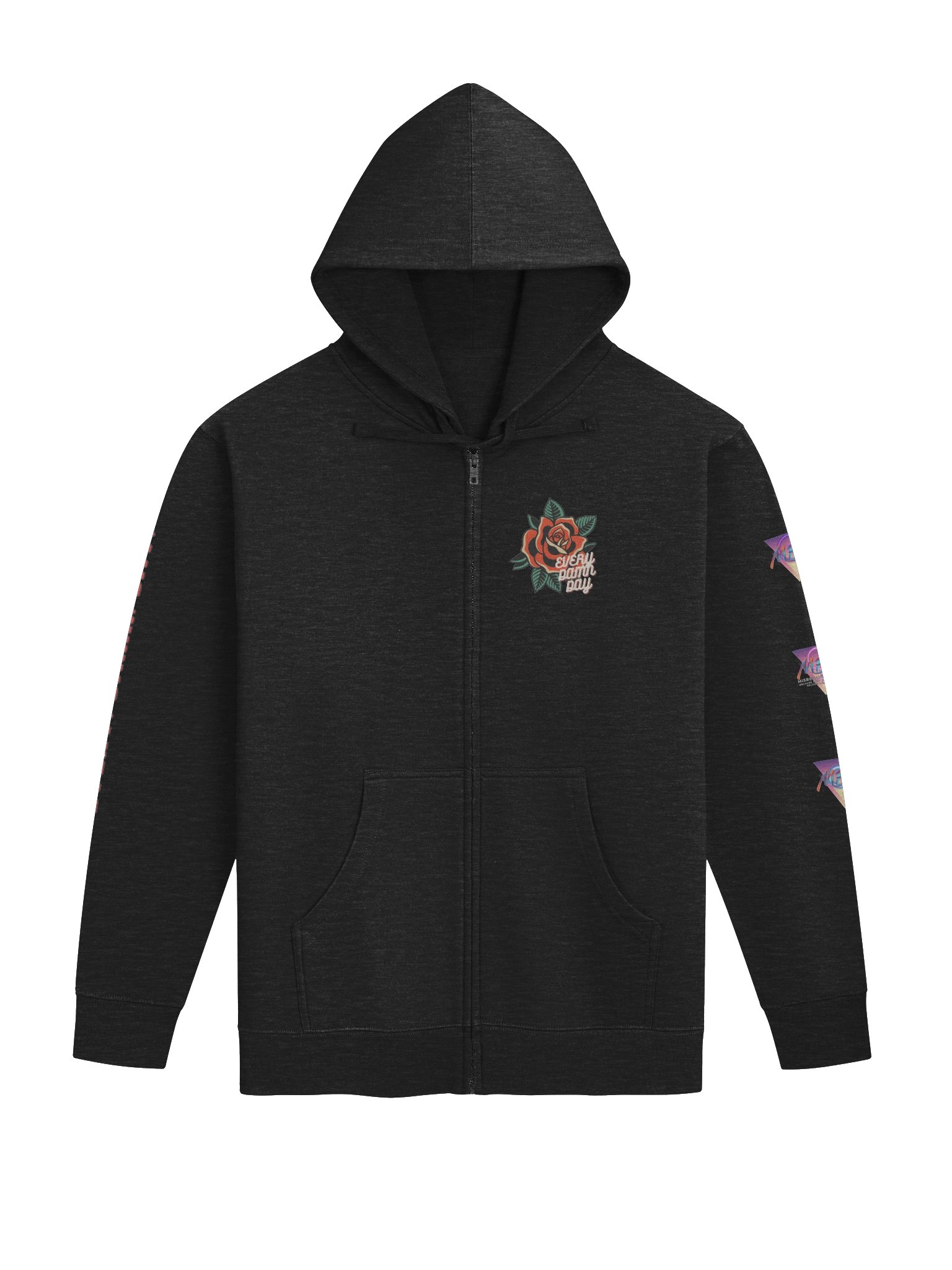 Good is a Verb Zip Up Hoodie product image (2)