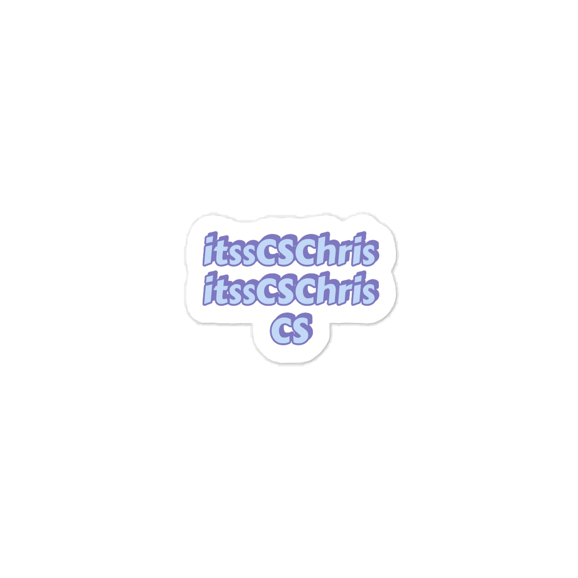 itssCSChris, itssCSChris, CS Sticker. product image (1)