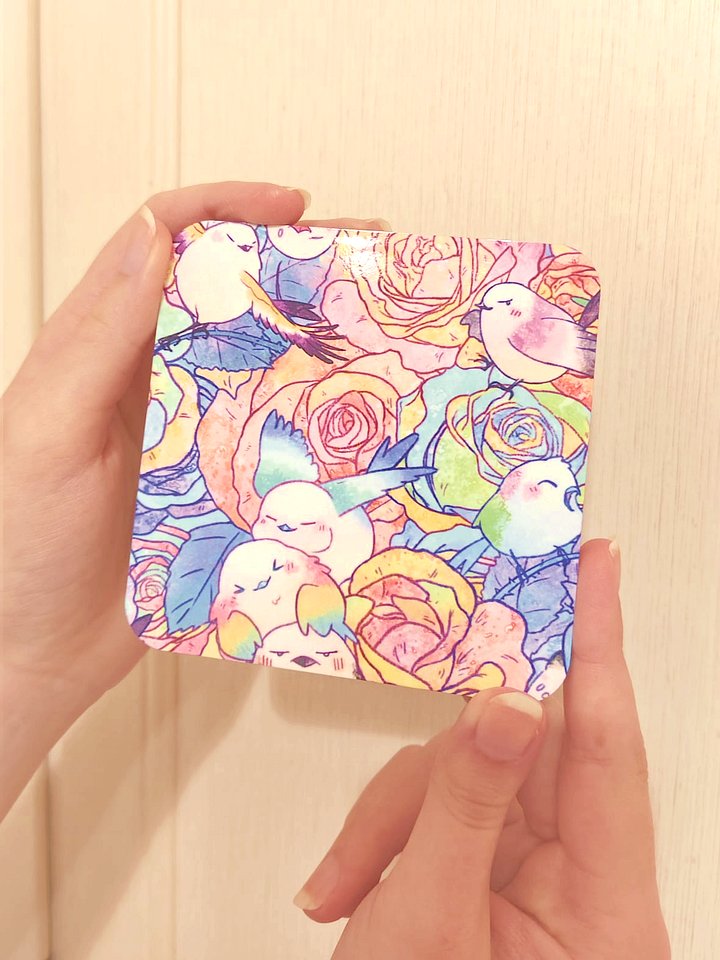 Prideful Birbs Coaster V2 product image (1)