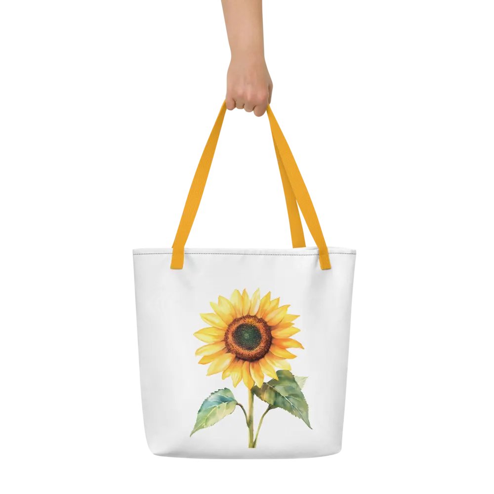 Vibrant Sunflower All-Over Tote Bag product image (6)