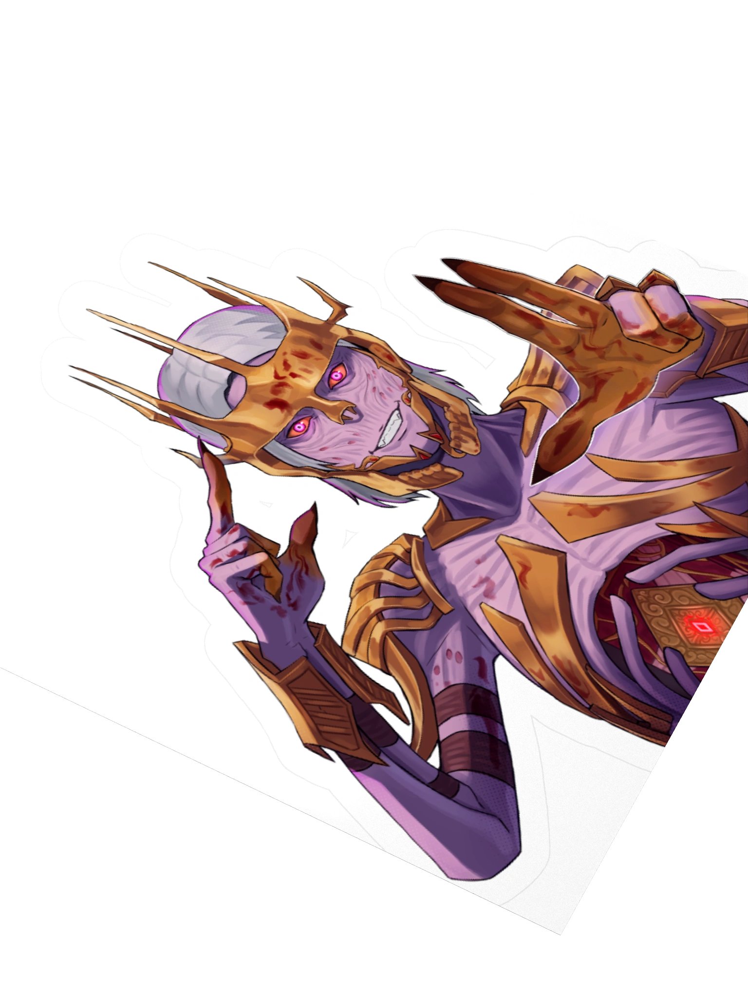 Refined Lich Sticker Set product image (8)