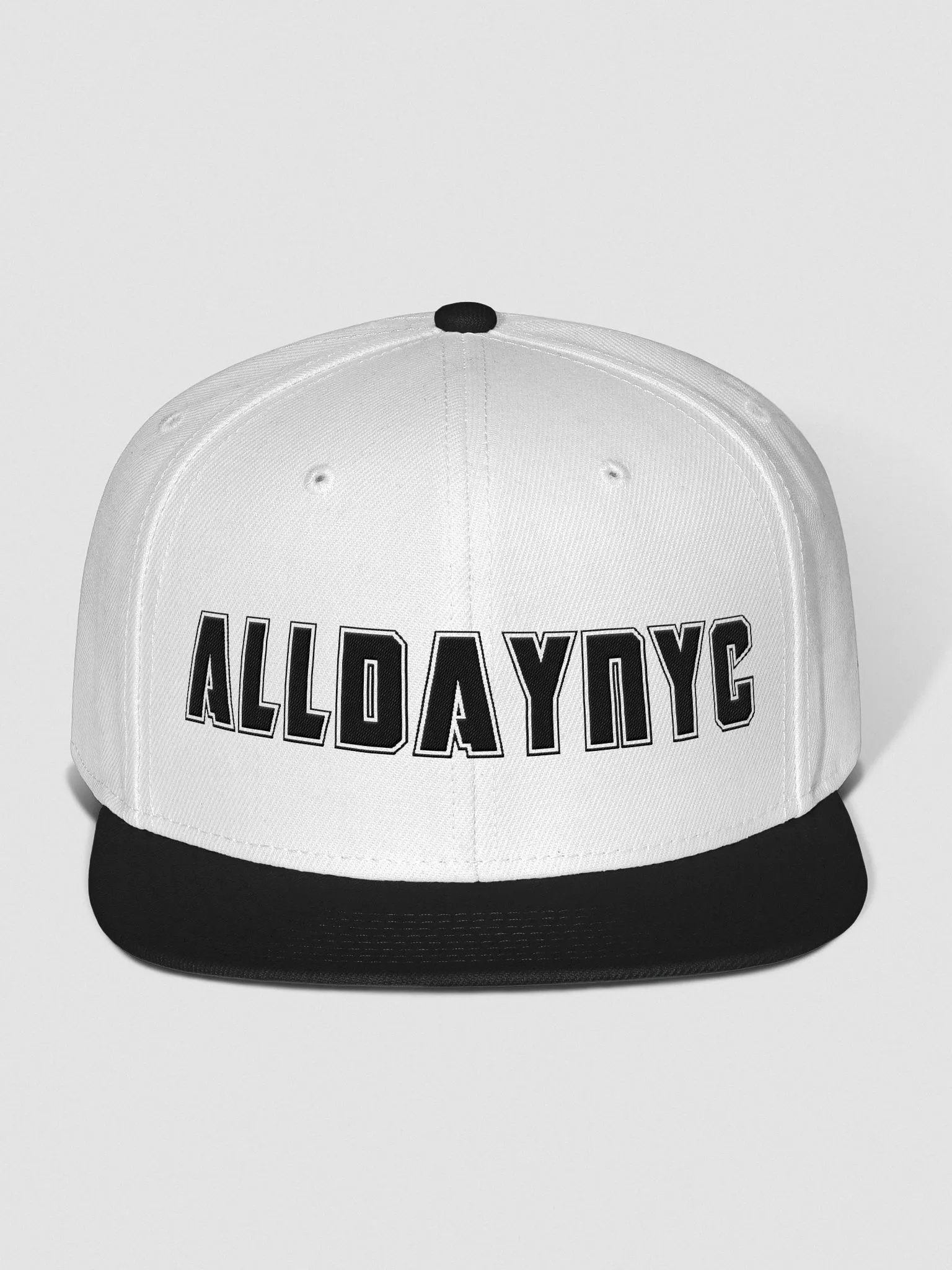 White/Black Bold Logo Snapback product image (1)