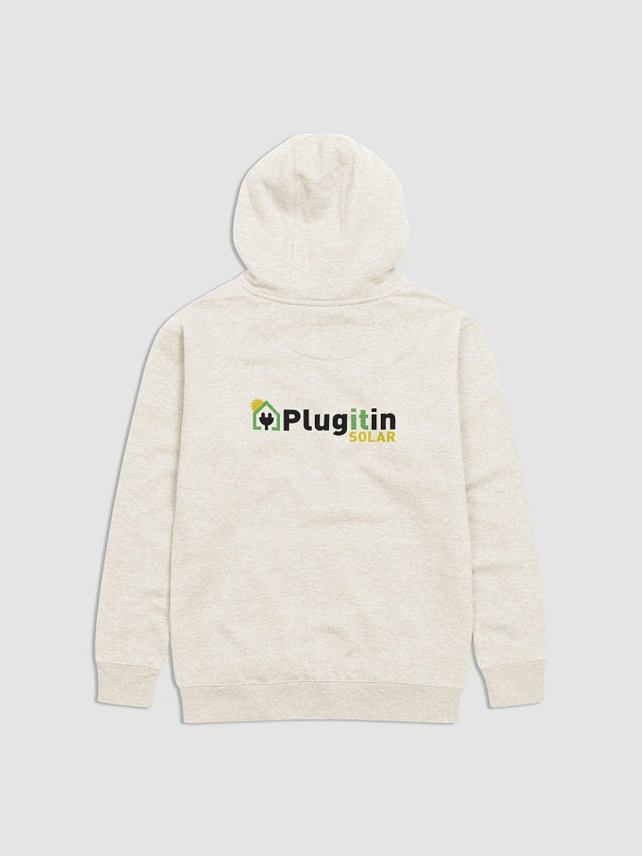 Plug It In Solar High-Quality Plush Hoodie product image (11)