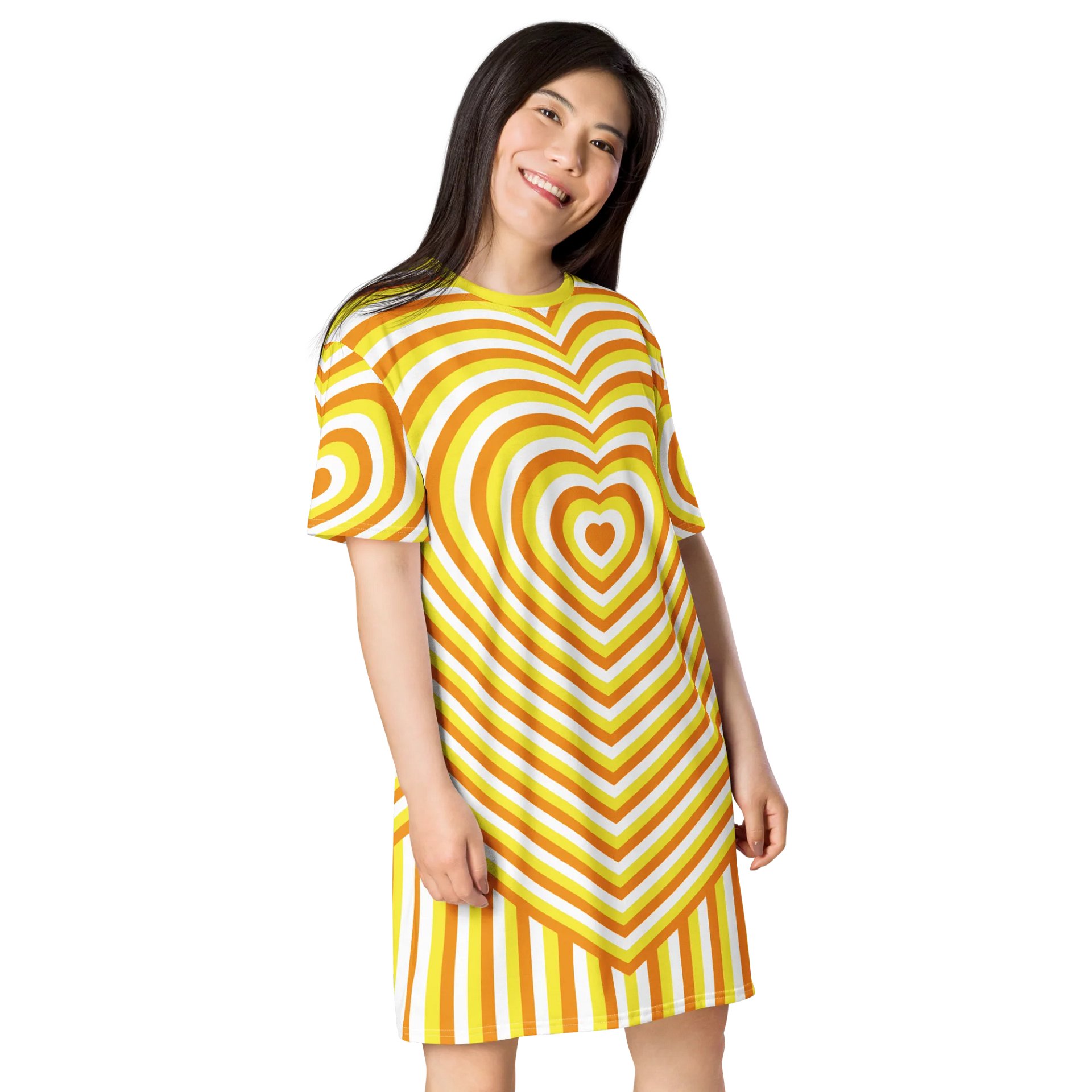 Maverique Pride Hearts T-shirt Dress product image (4)