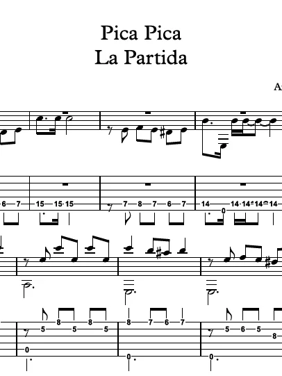 La Partida (Pica Pica) product image (2)