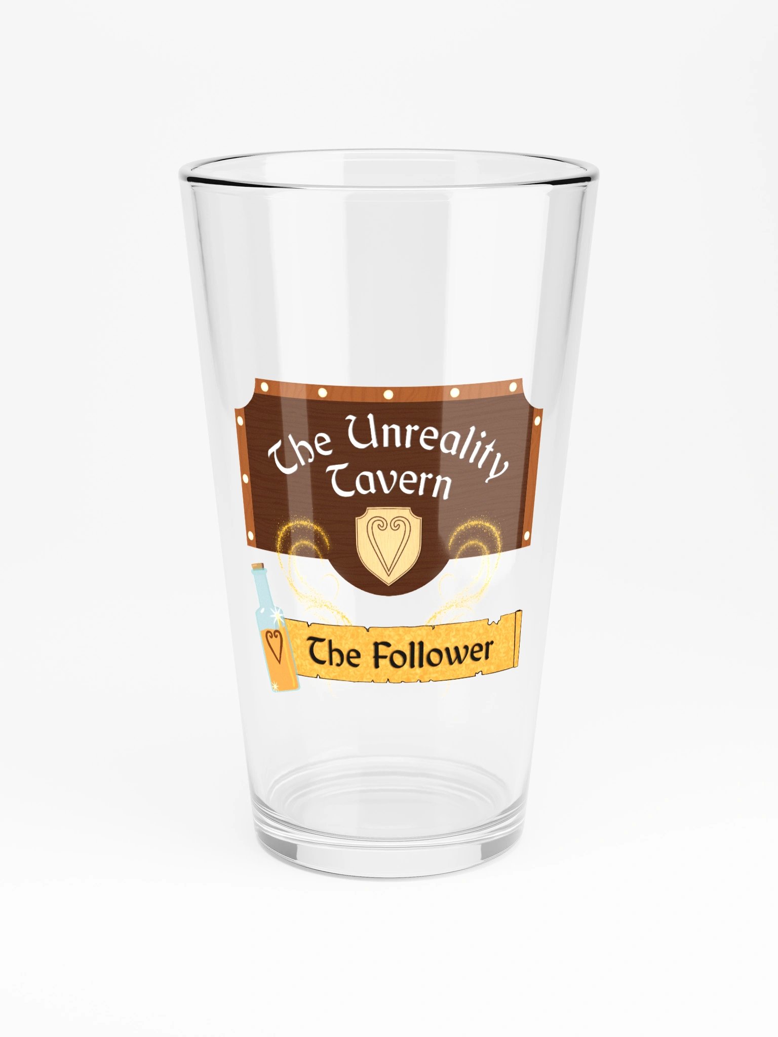 The Follower Pint Glass product image (3)