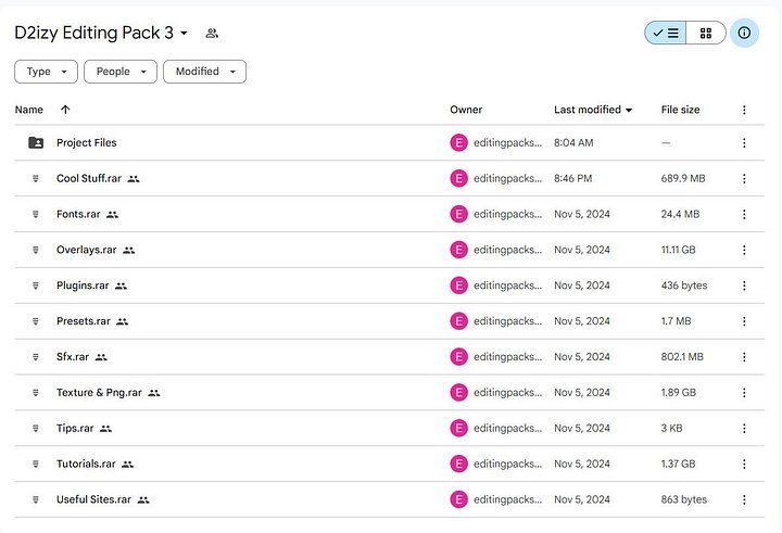 D2 Editing pack 3 product image (2)