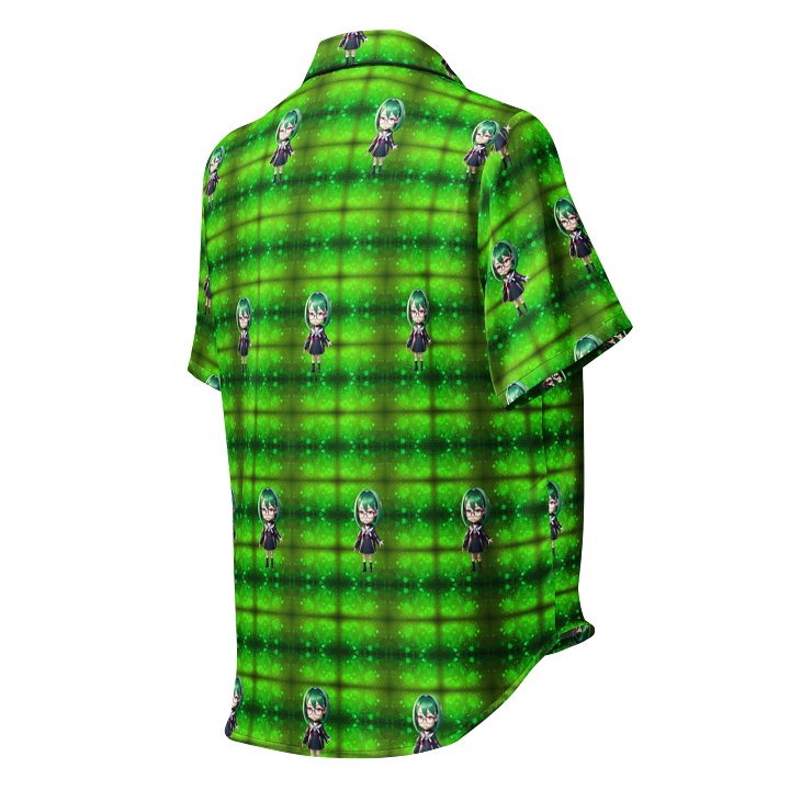 (Green WAIFU) K Women's Short Sleeve Pajama Top product image (2)