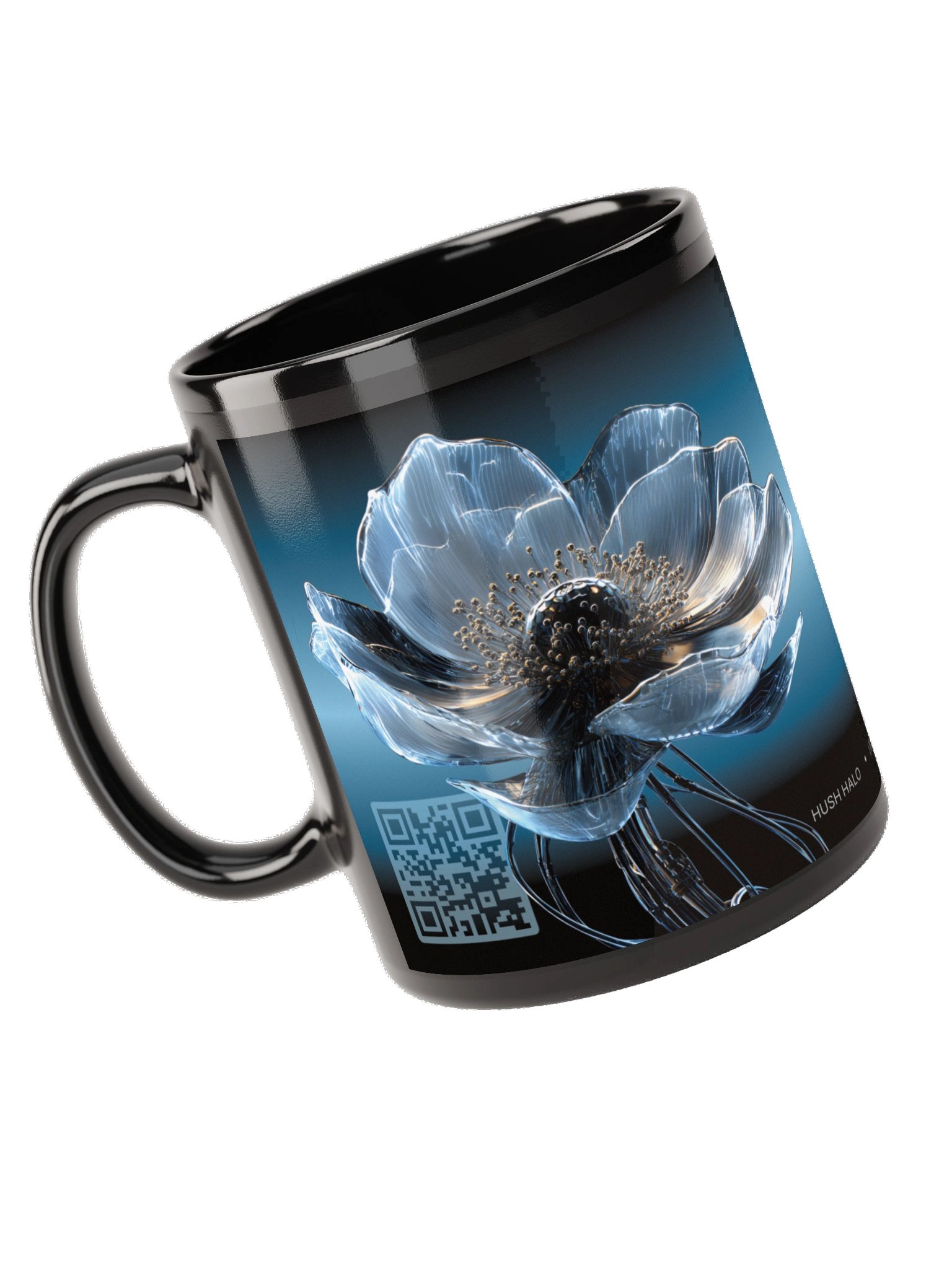 Hollow Eye, Black Glossy Mug + Daily Poetry Experience [AUDIO] product image (6)