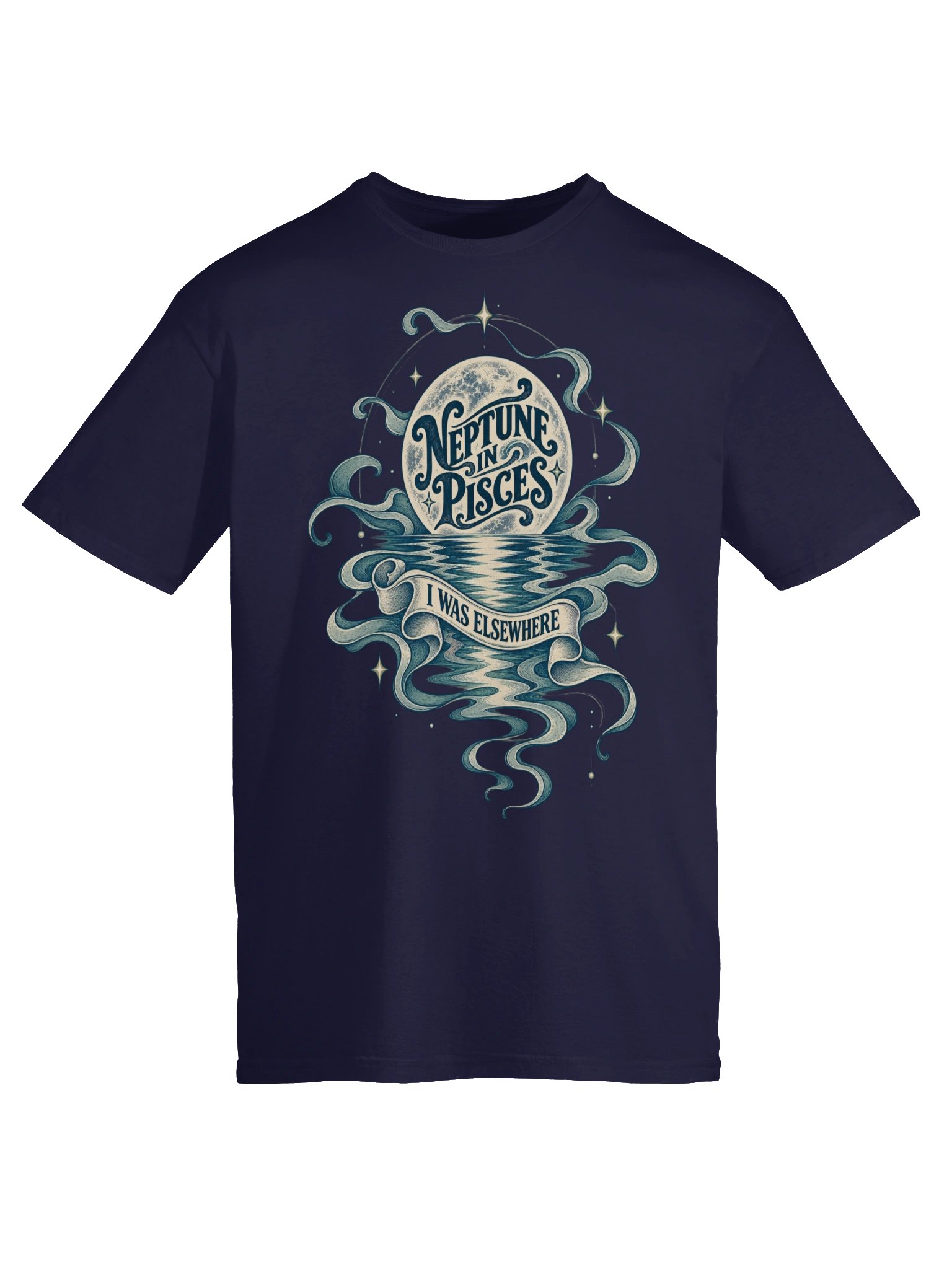 Neptune in Pisces I Was Elsewhere Tee product image (5)