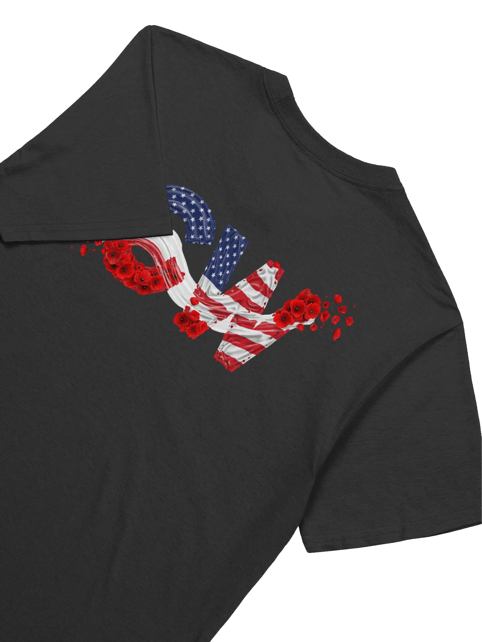 Poppies & Stripes Unisex Tee product image (9)