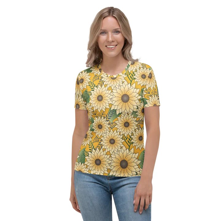 Bold Sunflower Prints Women's T-Shirt product image (1)