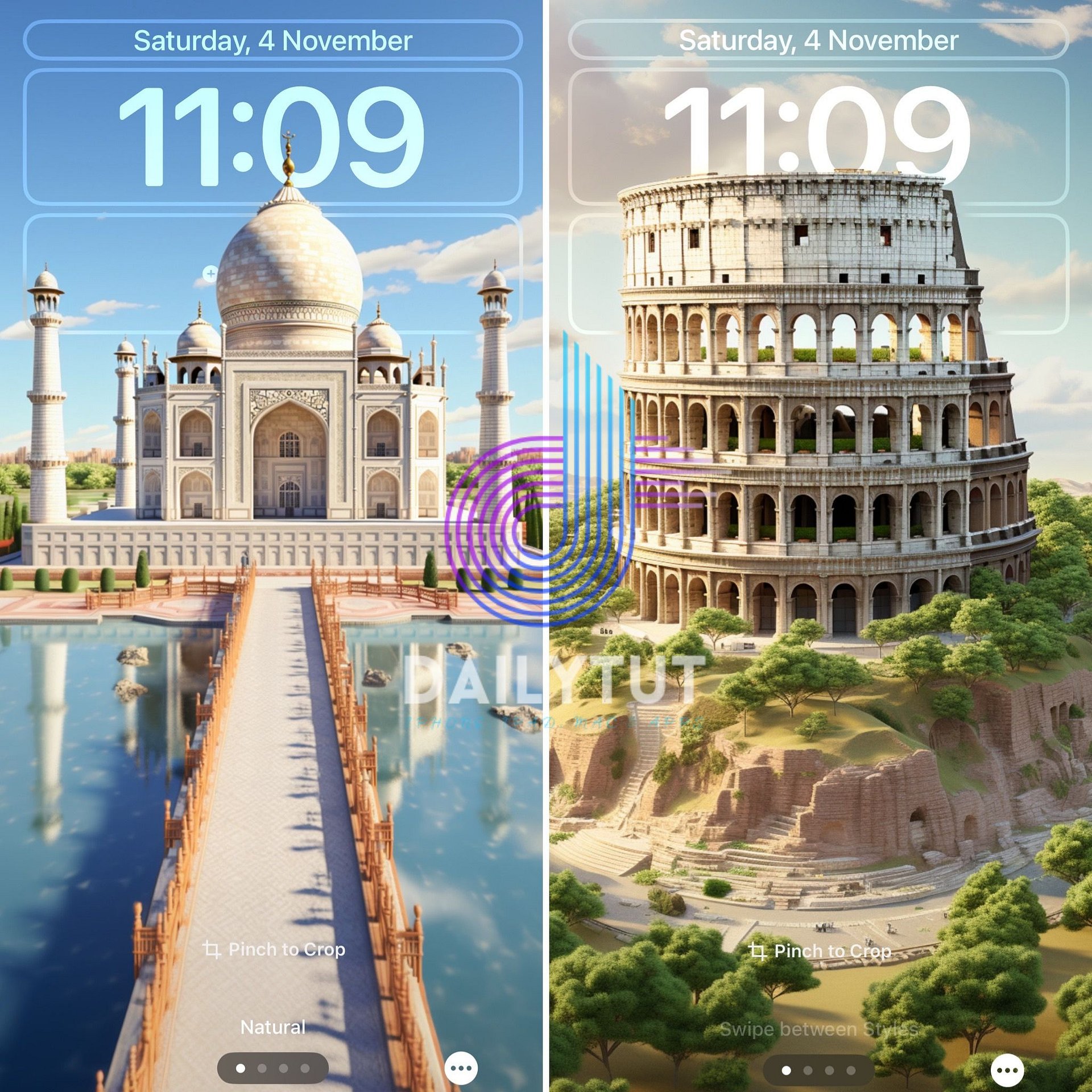 🌍 Wonders Unveiled: World Wonders Wallpaper Series 🖼️ product image (2)
