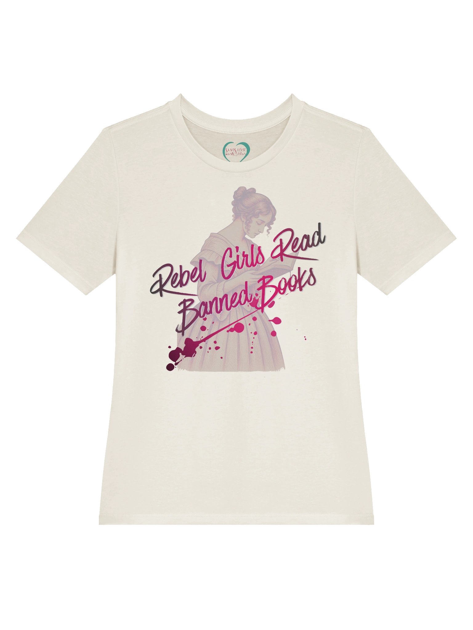 Rebel Girls | Banned Books Relaxed Fit Tee product image (2)