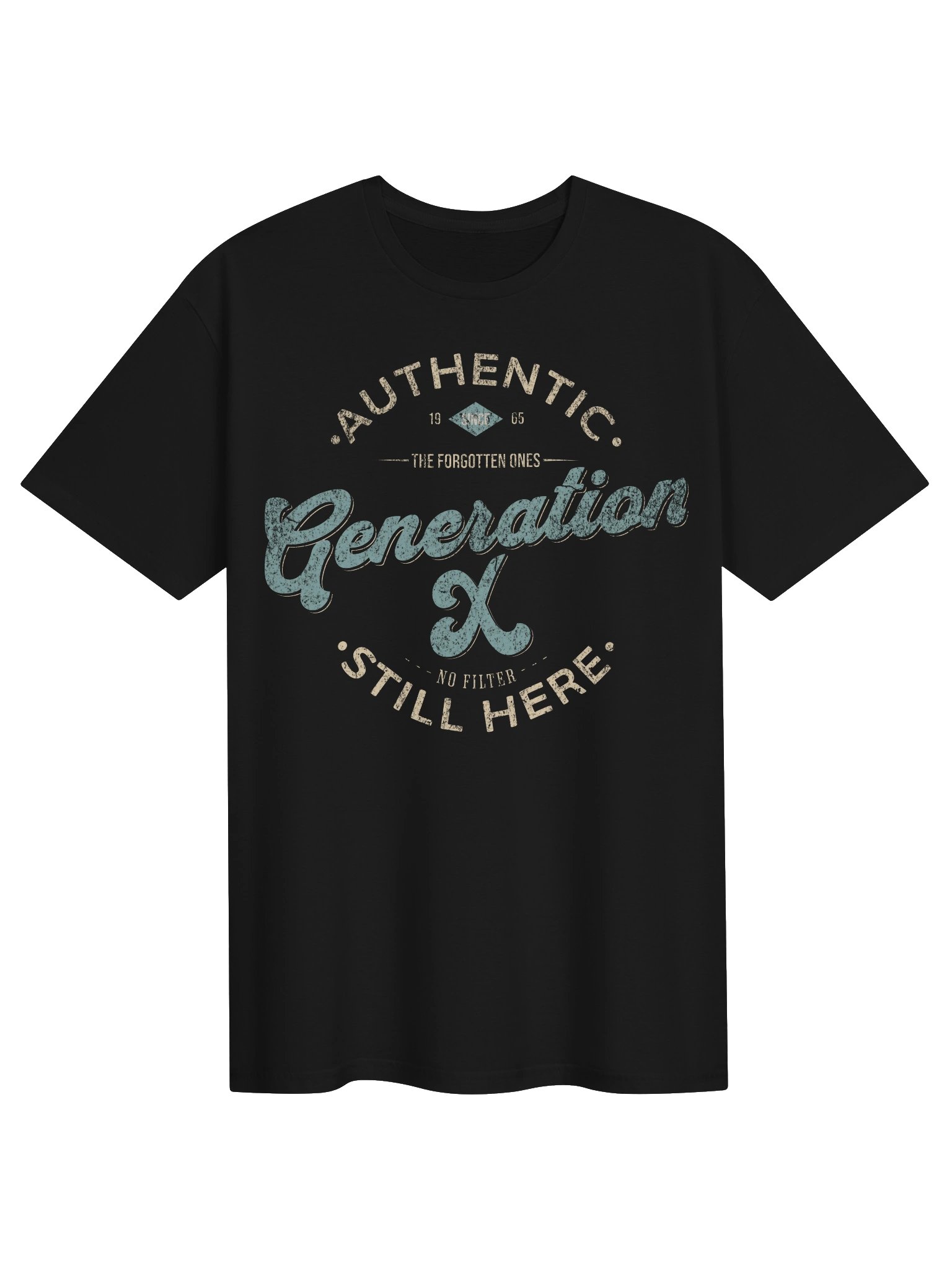 Generation X Authentic No Filter Retro Tee product image (8)
