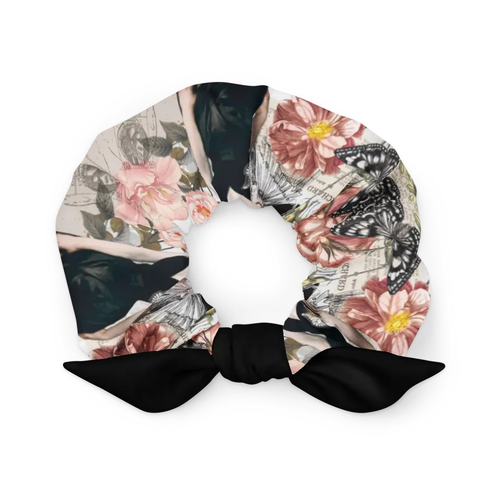 Vintage Lady Butterfly Dreams Collage All-Over Print Scrunchie product image (3)