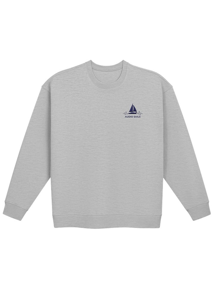 Audio Sails Reference Grade Oversized Sweatshirt | Heather Gray product image (1)