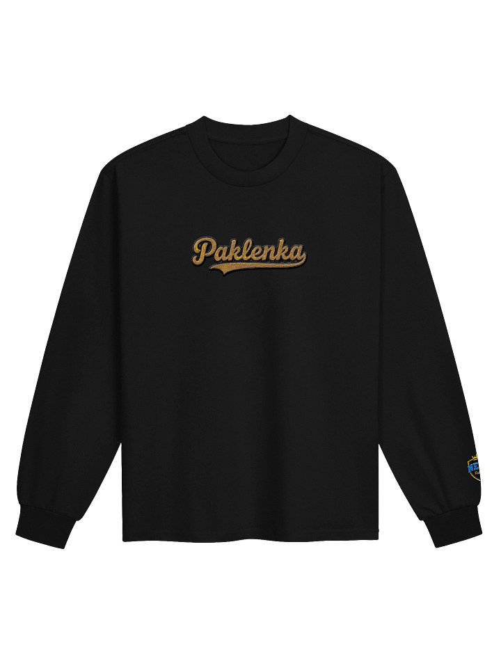 Paklenka Cursive Text Long Sleeve women Shirt product image (1)