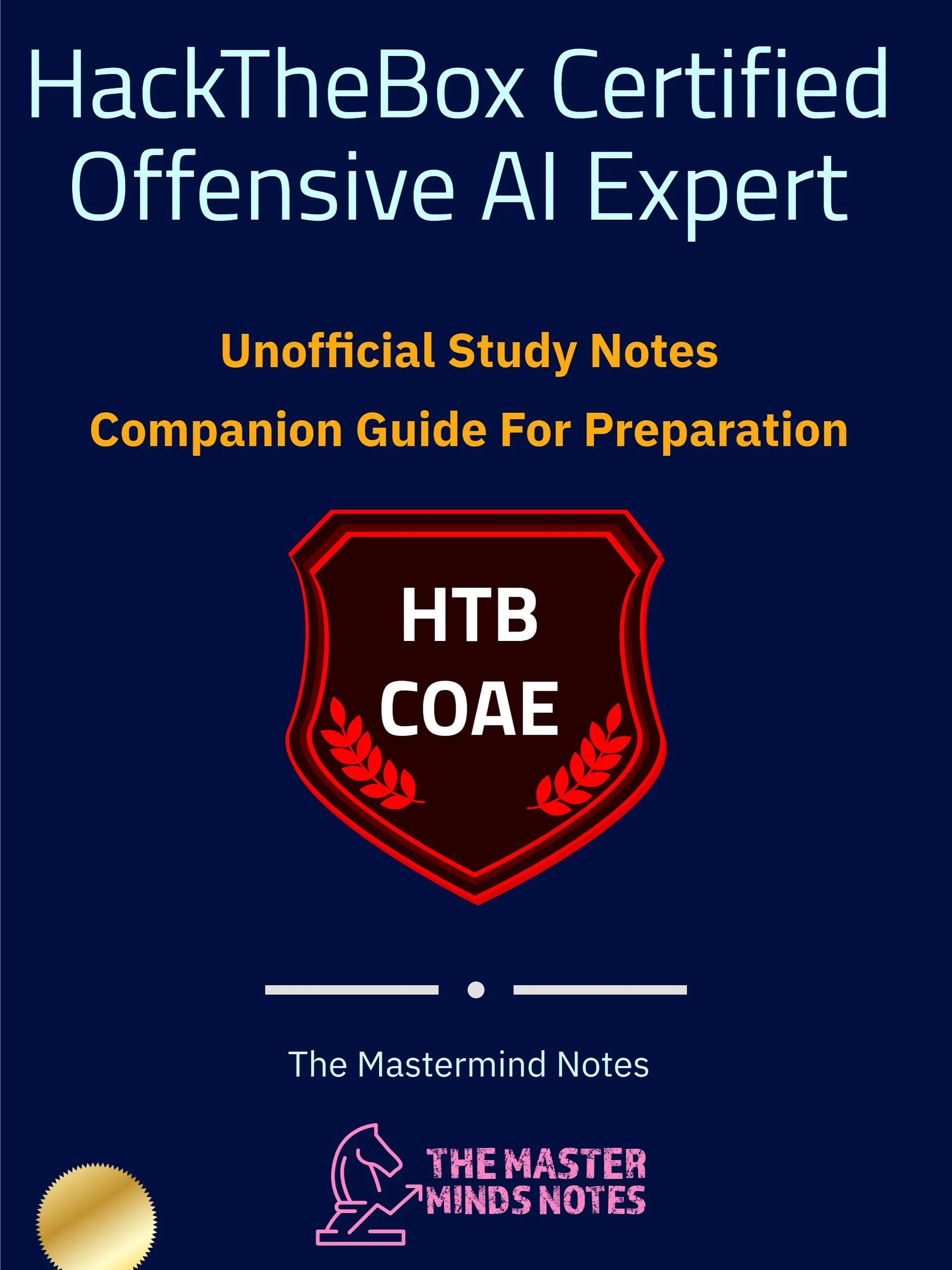 The Unofficial HackTheBox Certified Offensive AI Expert Study Notes + FREE Roadmap product image (1)