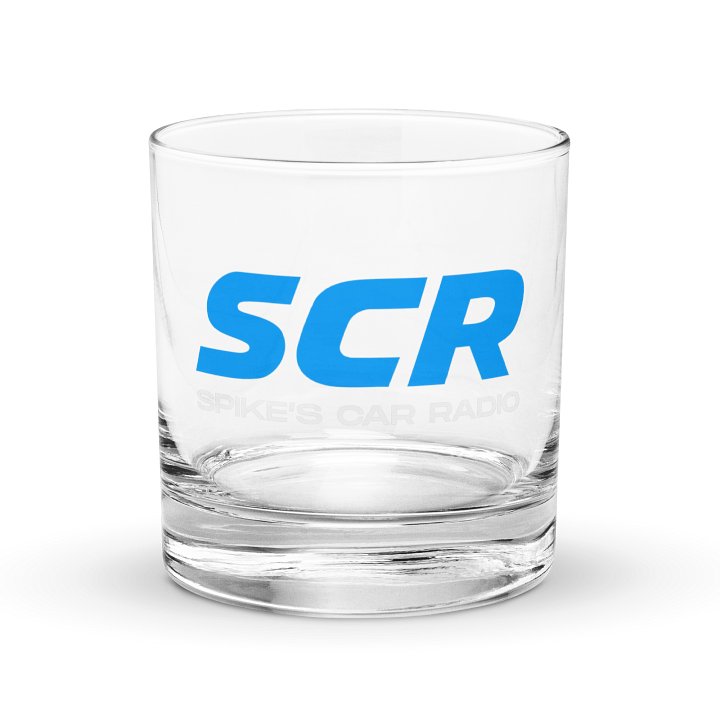 SCR Logo Rocks Glass product image (1)