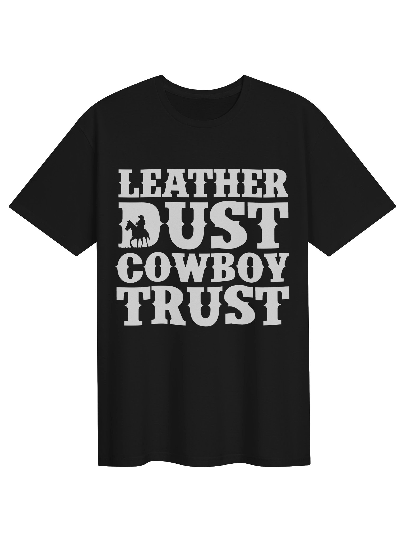 Leather Dust Cowboy Trust Tee product image (1)