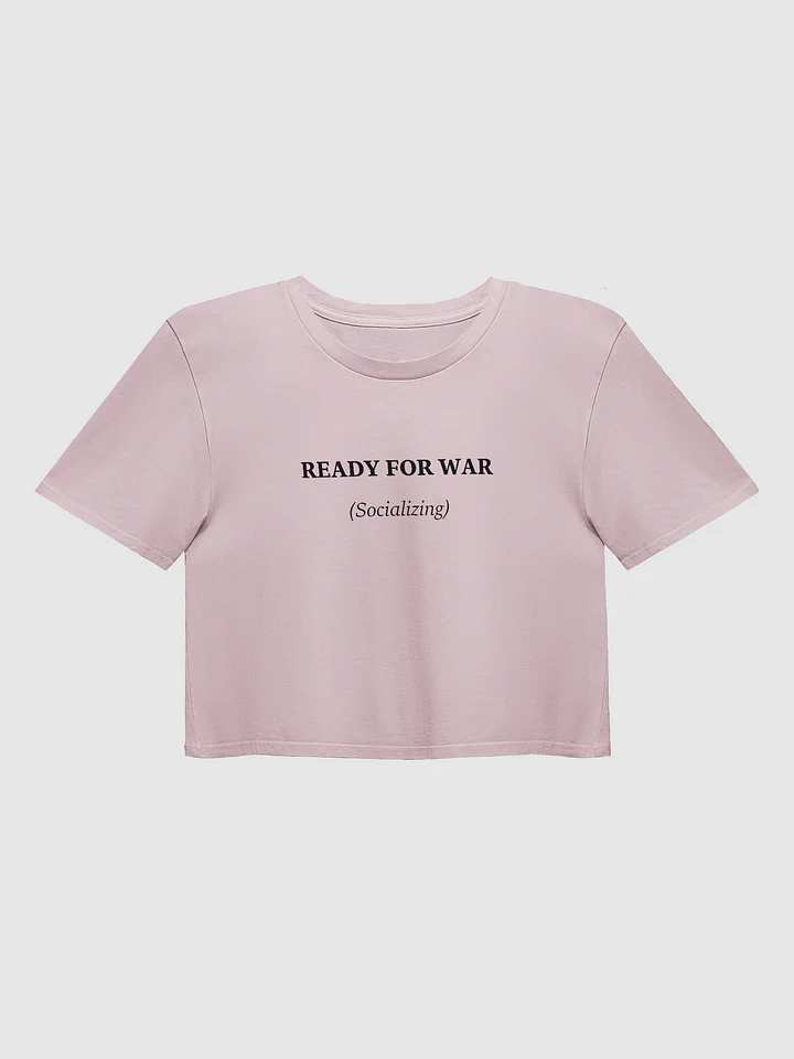 Ready for War Crop Top product image (3)