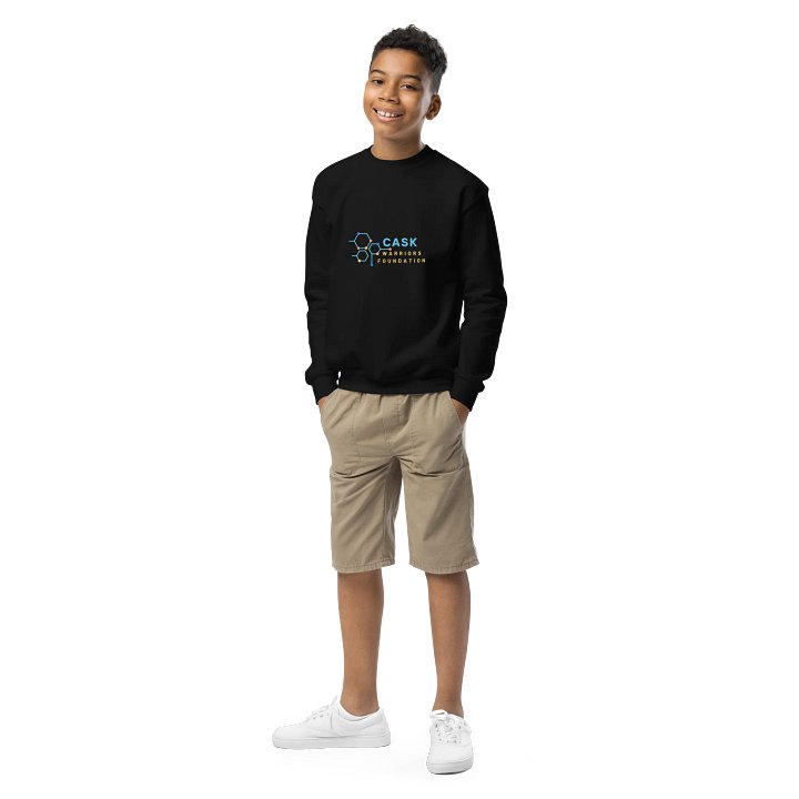 CASK Warriors Youth Crewneck Sweatshirt – Classic Edition product image (1)