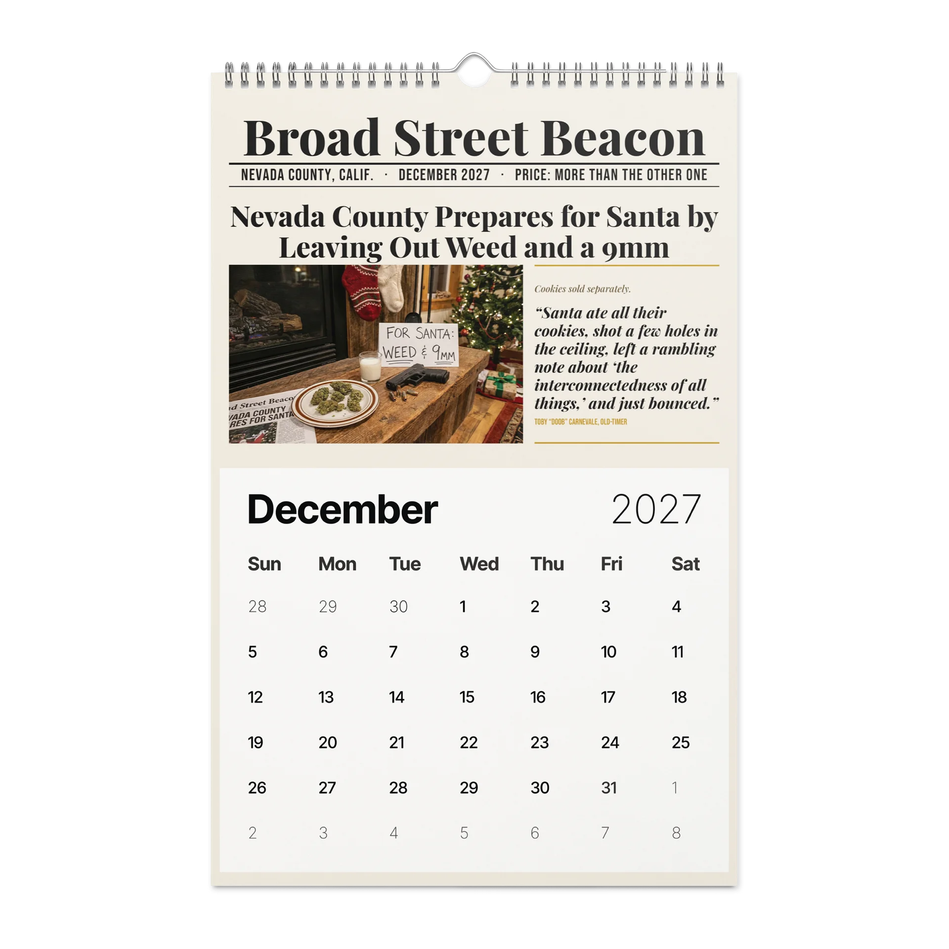 Broad Street Beacon 2027 Wall Calendar product image (4)