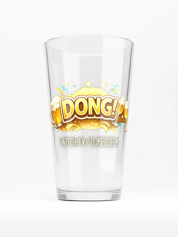 DONG! Celebration Shaker Pint Glass product image (1)