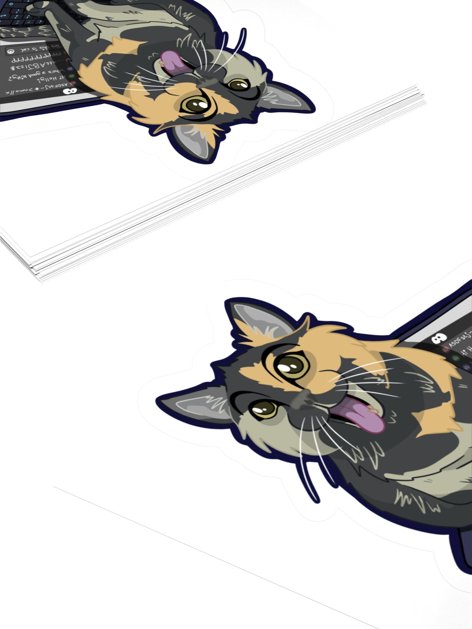 Holly with outline Die-Cut Sticker product image (11)
