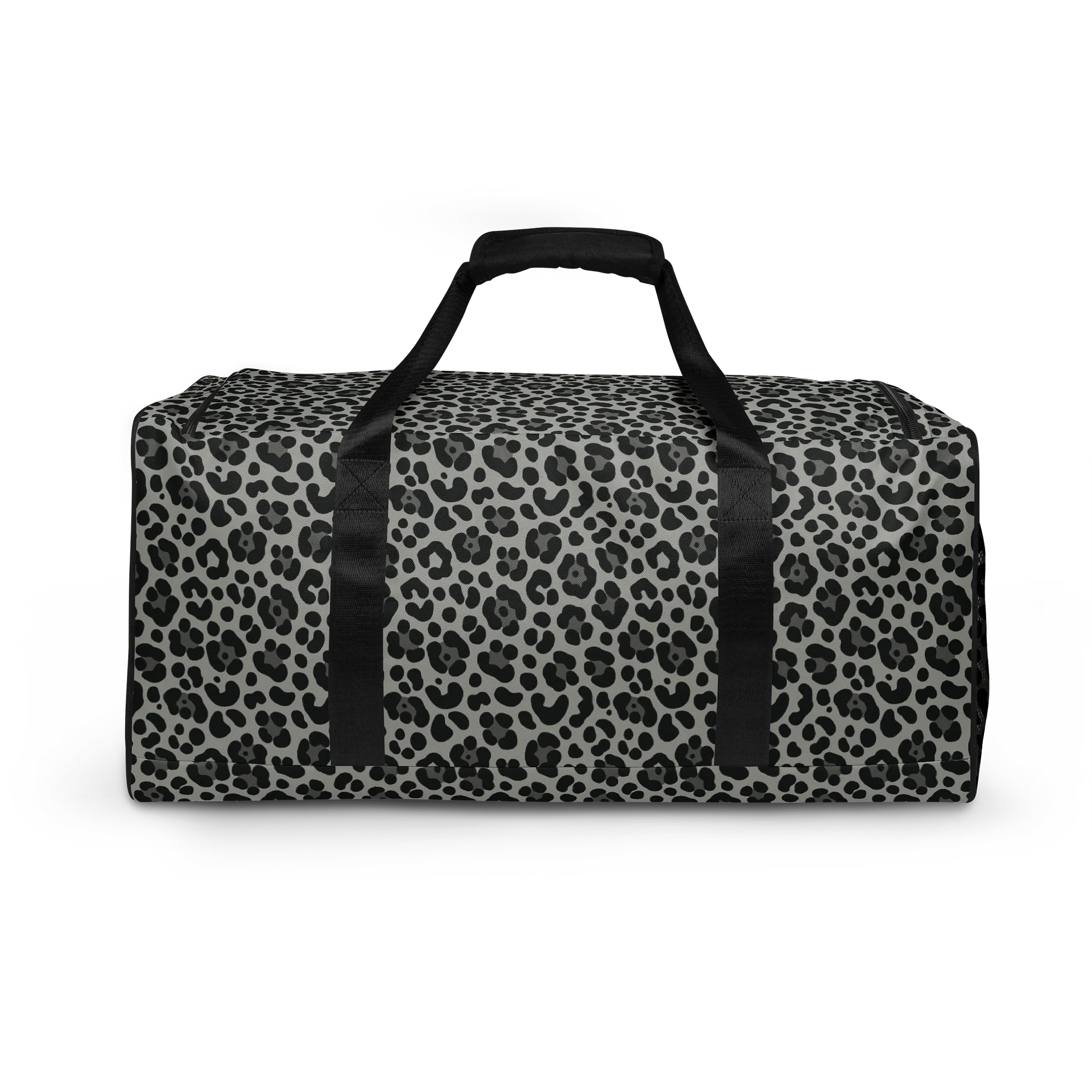 Bold Snow Leopard Print Duffle Bag for Travel product image (4)