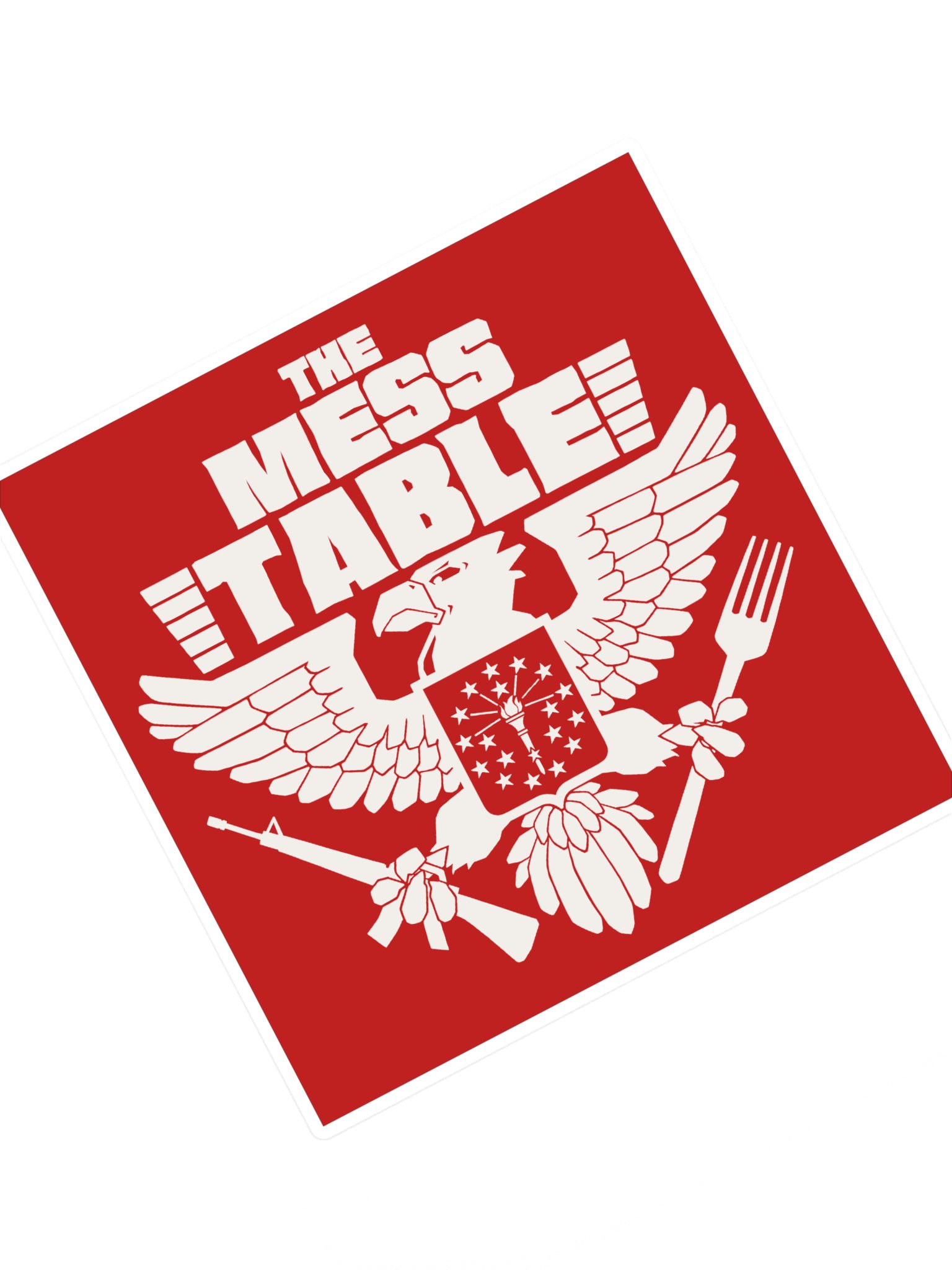 Sticker with Red TMT Logo product image (1)
