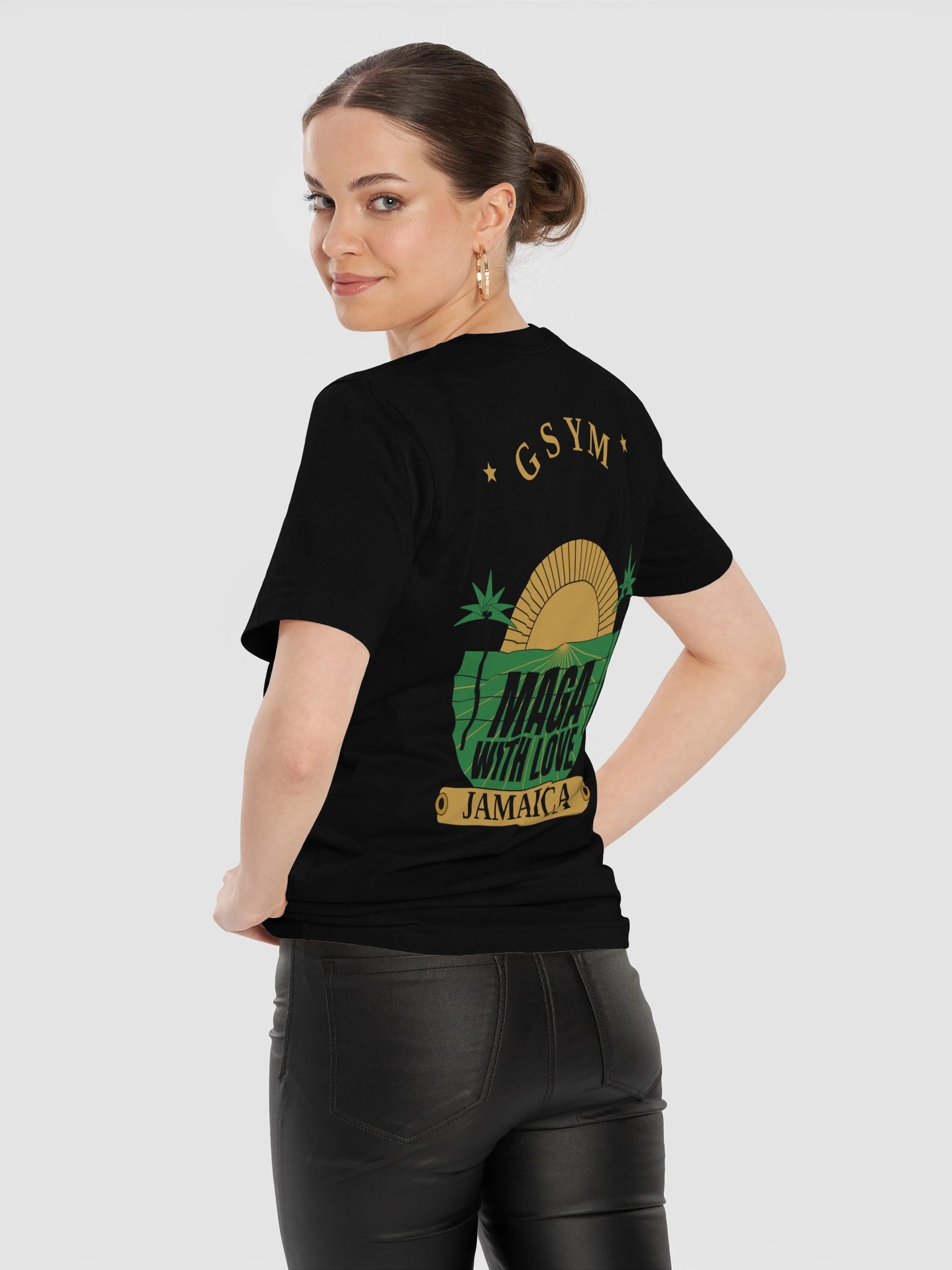 GSYM / MAGA With Love / Jamaica — Retro Tee (Back Print) product image (12)