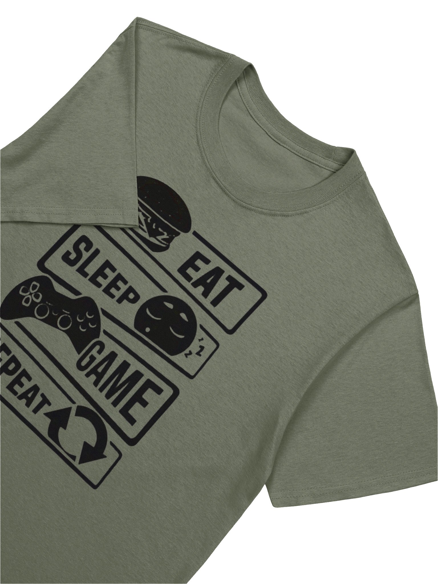 Eat Sleep Game Repeat T-Shirt product image (2)