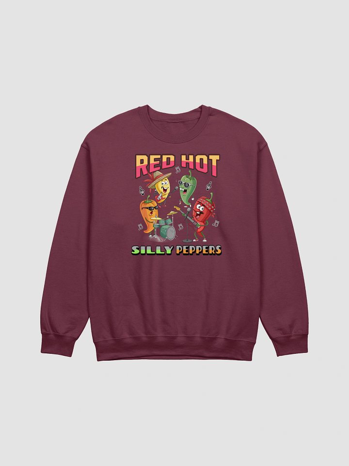 Red Hot Silly Peppers Crewneck Sweatshirt product image (5)