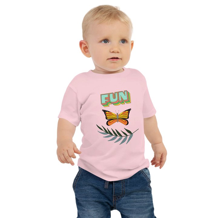Fun Butterfly and Fern Baby Tee product image (3)