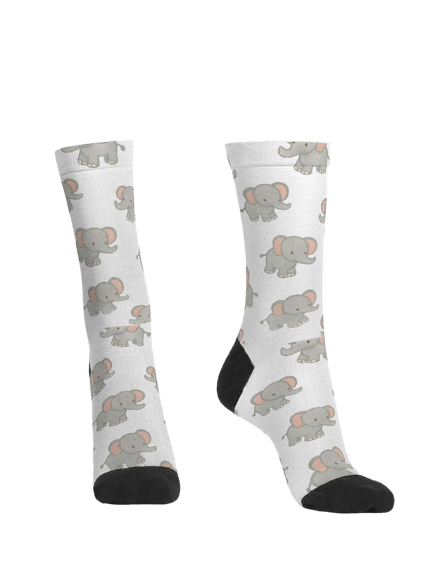 Elephant Enchantment Crew Socks product image (2)
