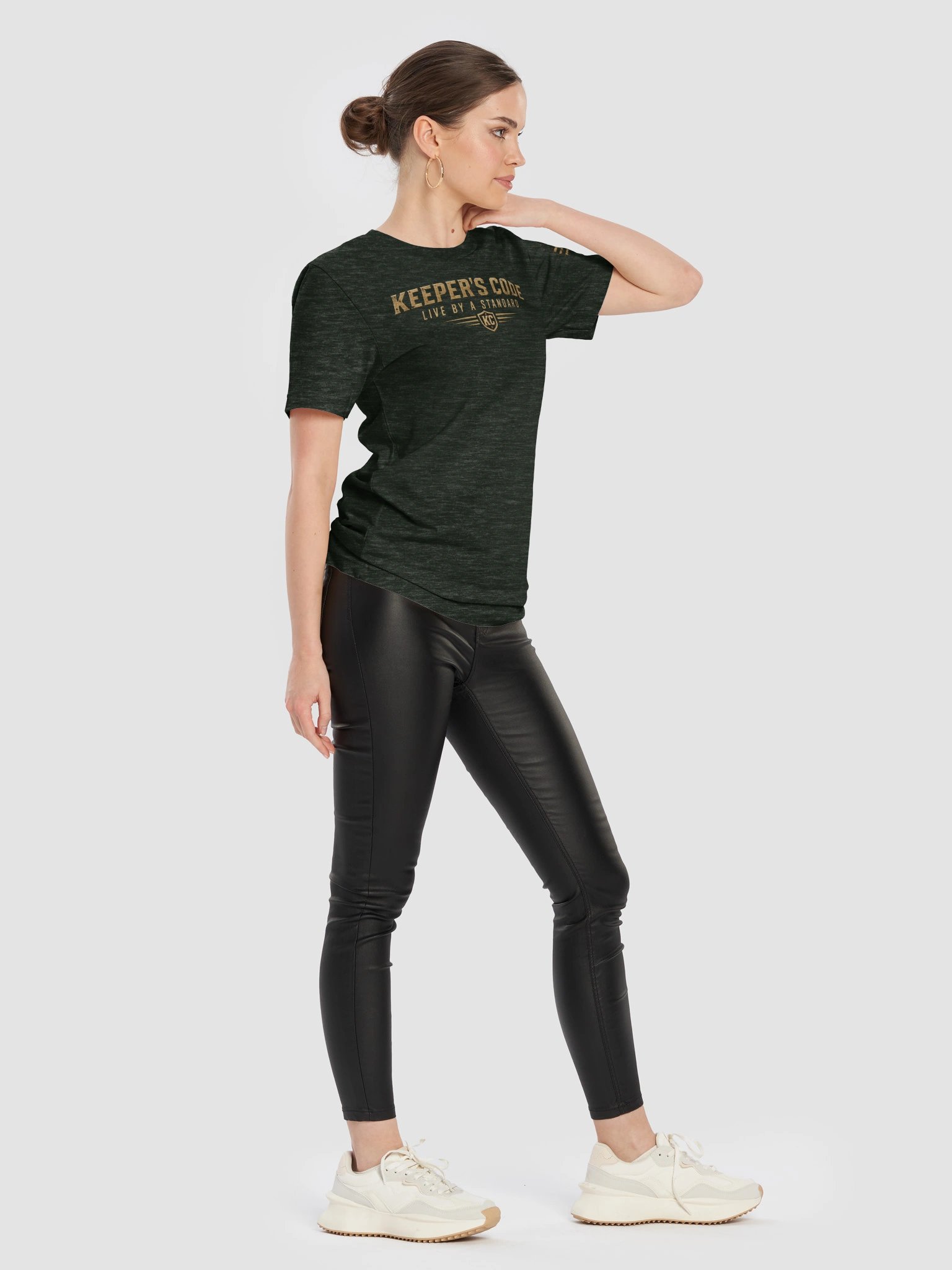 Women’s Freedom Has A Code Patriotic Eagle Graphic T-Shirt product image (6)